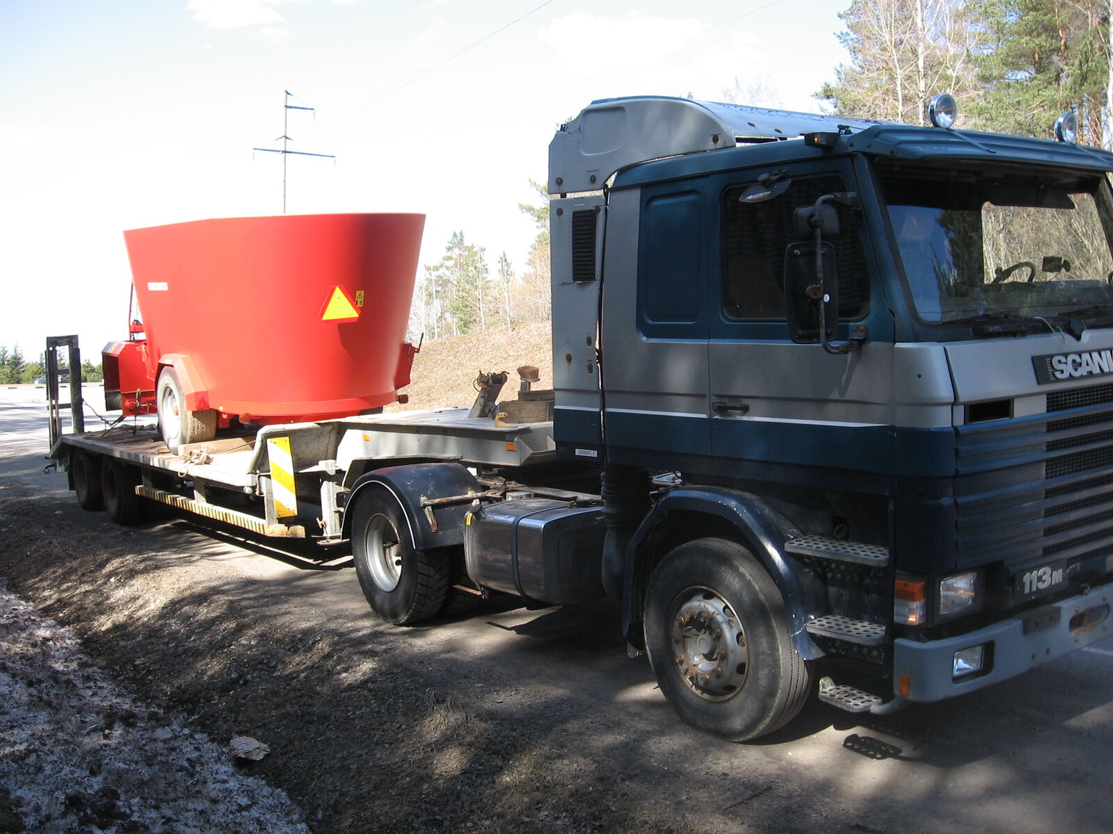 Scania veok treileriga
